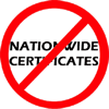 nationwide certificates